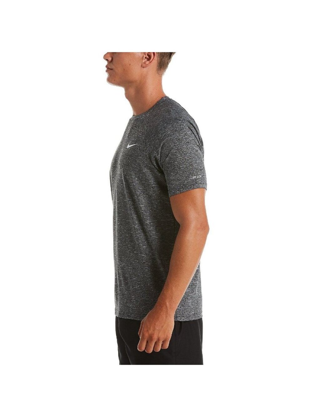 Nike Swim Hydroguard Dri-FIT UPF40+ Rash Guard NESSB658-001 Men's S NEW w/ Tags - Picture 3 of 6